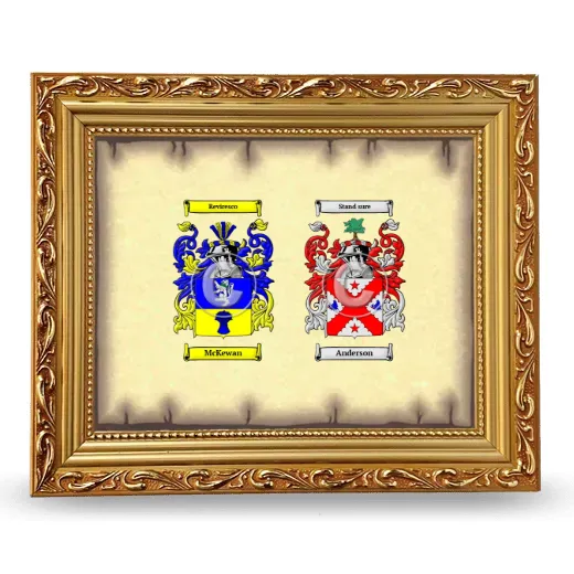 Anniversary Framed - Gold