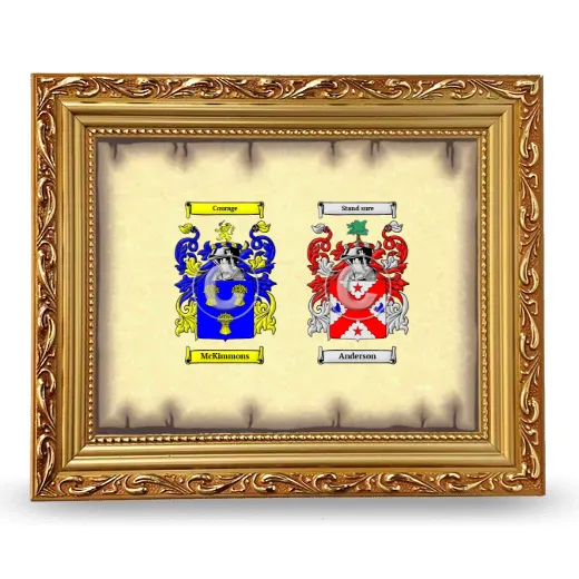 Anniversary Framed - Gold