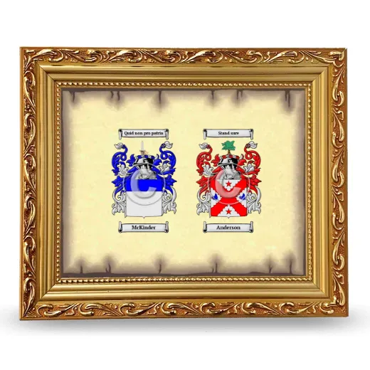 Anniversary Framed - Gold