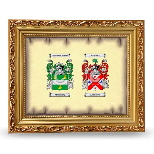 Anniversary Framed - Gold