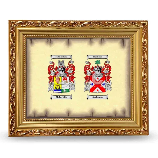 Anniversary Framed - Gold