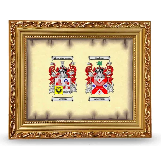 Anniversary Framed - Gold