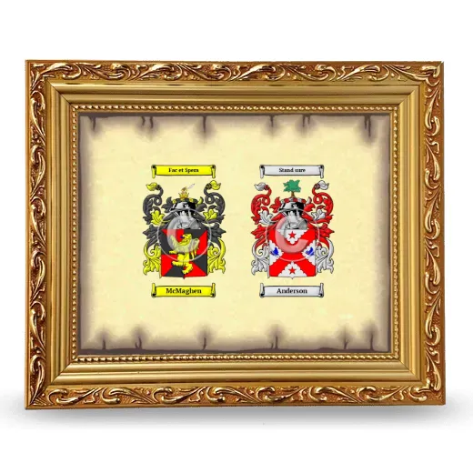 Anniversary Framed - Gold