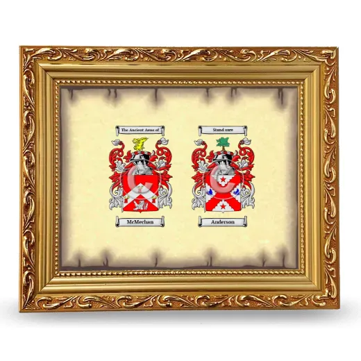 Anniversary Framed - Gold