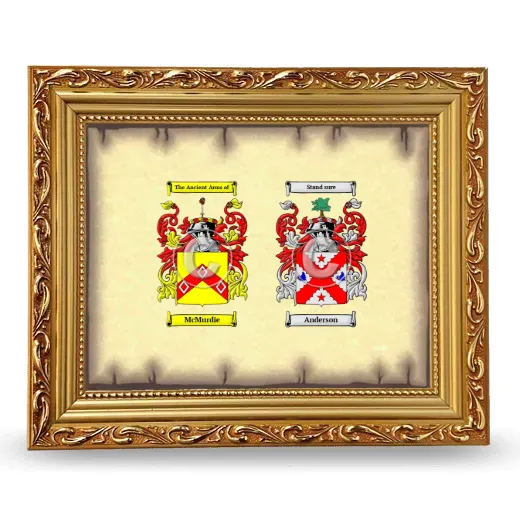 Anniversary Framed - Gold