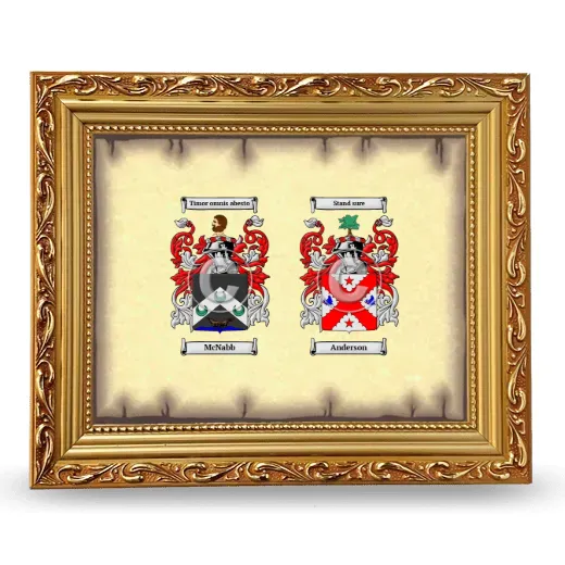 Anniversary Framed - Gold