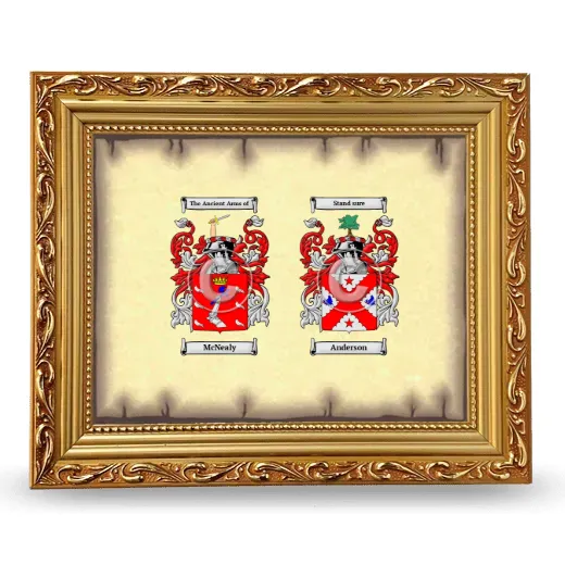 Anniversary Framed - Gold