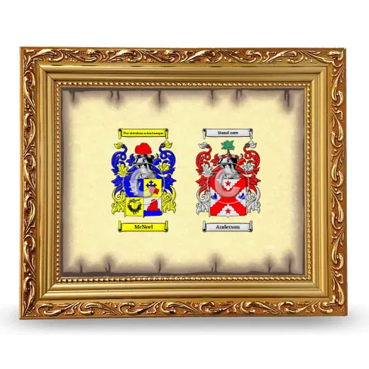 Anniversary Framed - Gold