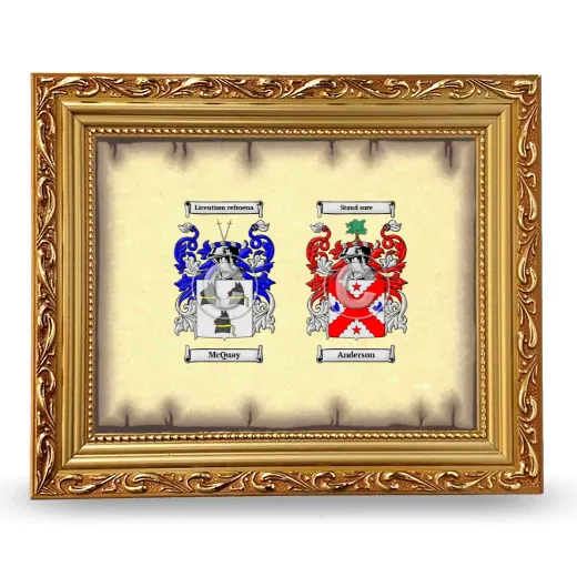 Anniversary Framed - Gold