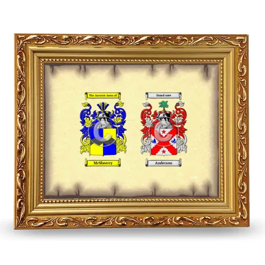 Anniversary Framed - Gold