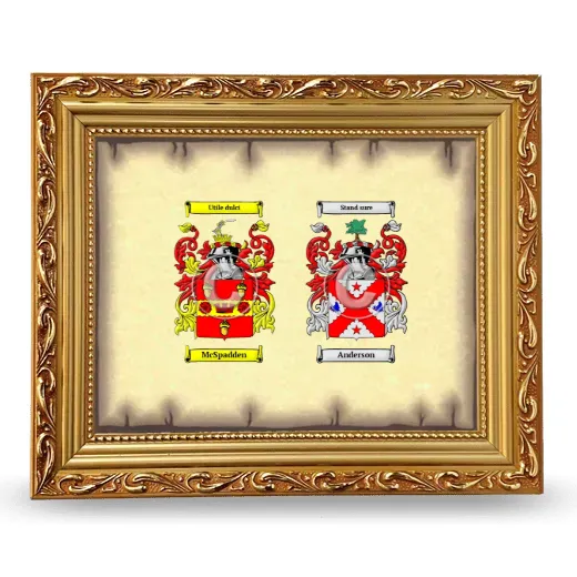 Anniversary Framed - Gold