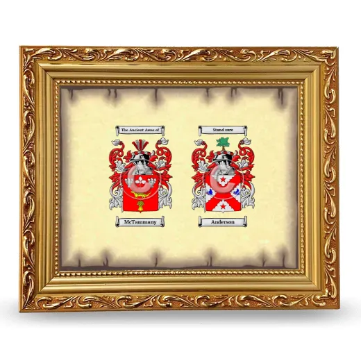 Anniversary Framed - Gold