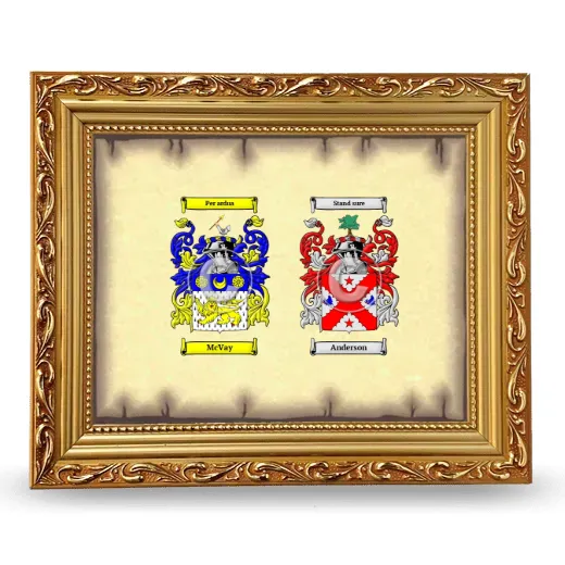 Anniversary Framed - Gold