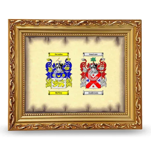 Anniversary Framed - Gold