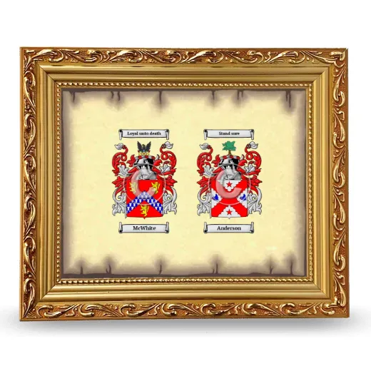 Anniversary Framed - Gold