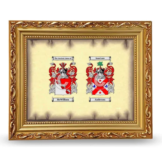 Anniversary Framed - Gold