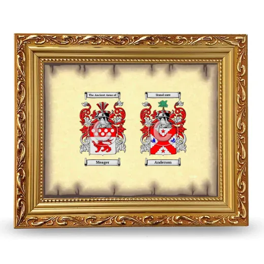 Anniversary Framed - Gold