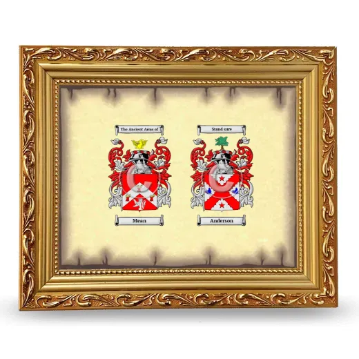 Anniversary Framed - Gold