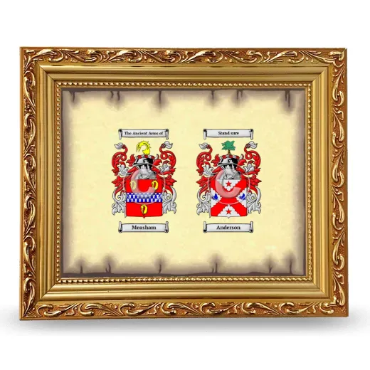 Anniversary Framed - Gold