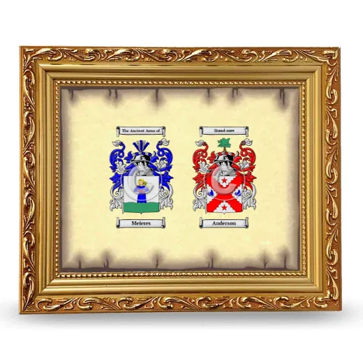 Anniversary Framed - Gold