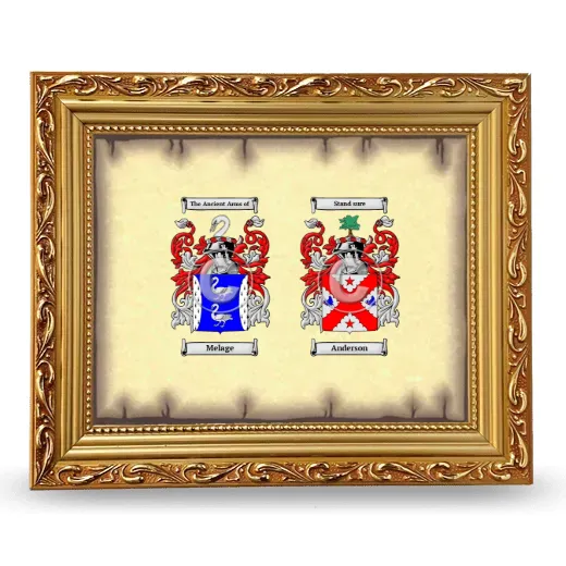 Anniversary Framed - Gold