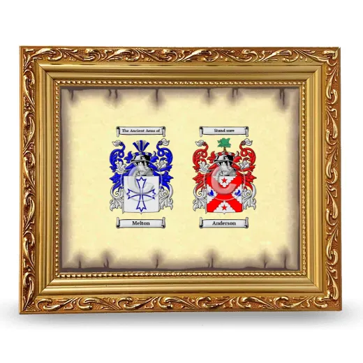 Anniversary Framed - Gold