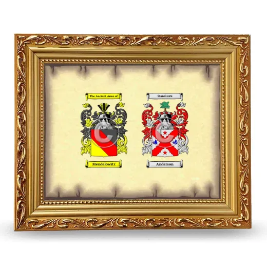 Anniversary Framed - Gold