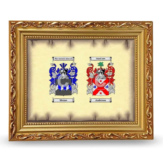 Anniversary Framed - Gold