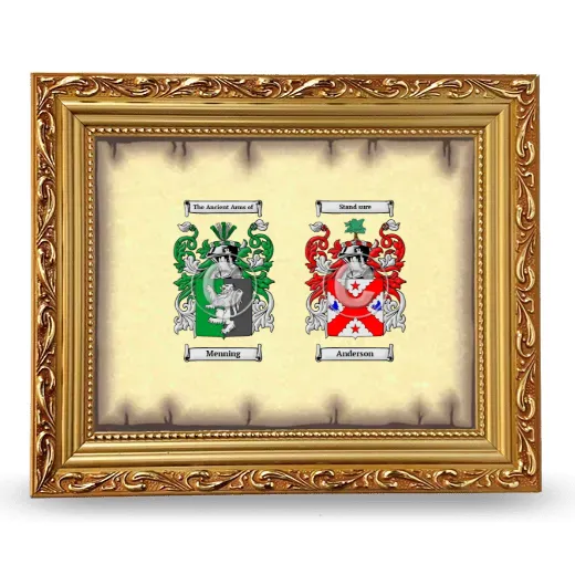 Anniversary Framed - Gold