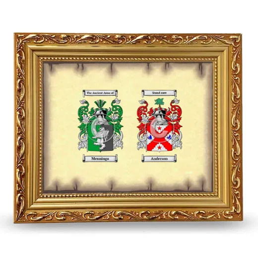 Anniversary Framed - Gold