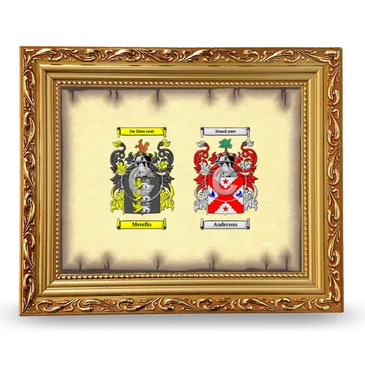 Anniversary Framed - Gold