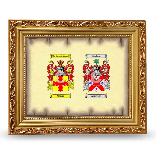 Anniversary Framed - Gold