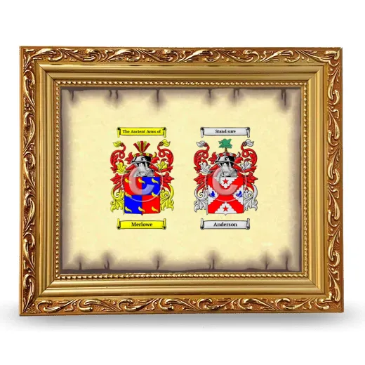 Anniversary Framed - Gold