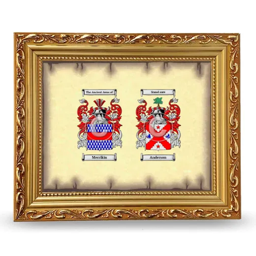 Anniversary Framed - Gold