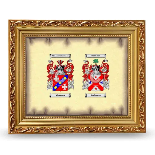 Anniversary Framed - Gold