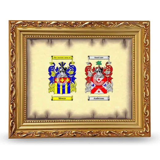 Anniversary Framed - Gold