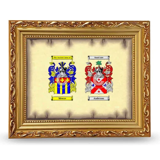 Anniversary Framed - Gold