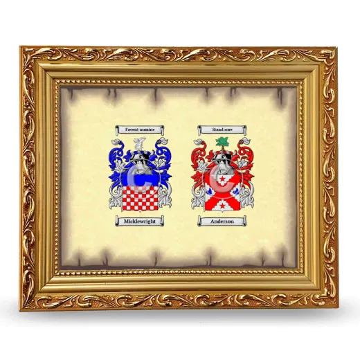 Anniversary Framed - Gold