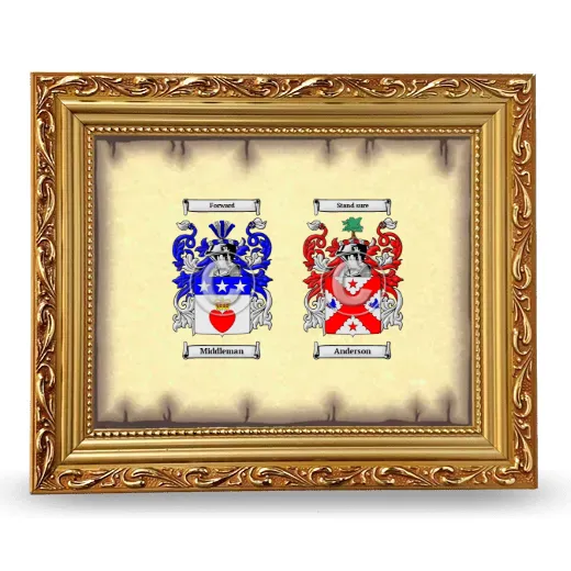 Anniversary Framed - Gold