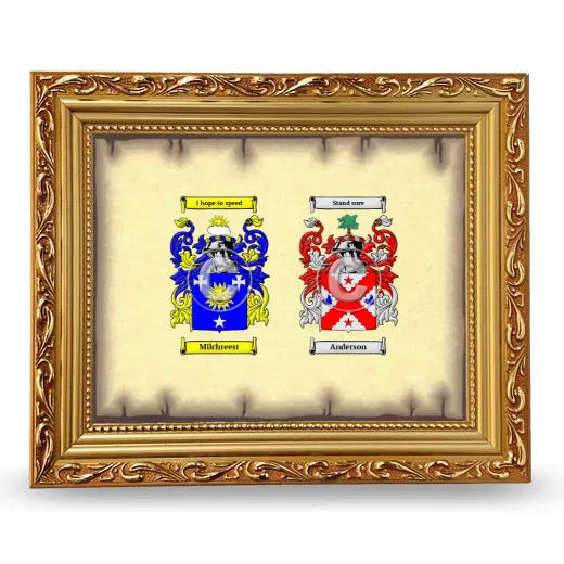 Anniversary Framed - Gold