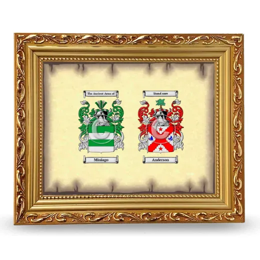 Anniversary Framed - Gold