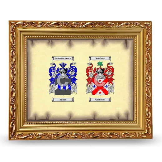 Anniversary Framed - Gold