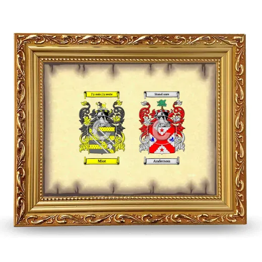 Anniversary Framed - Gold