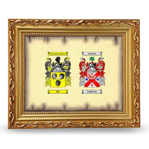 Anniversary Framed - Gold