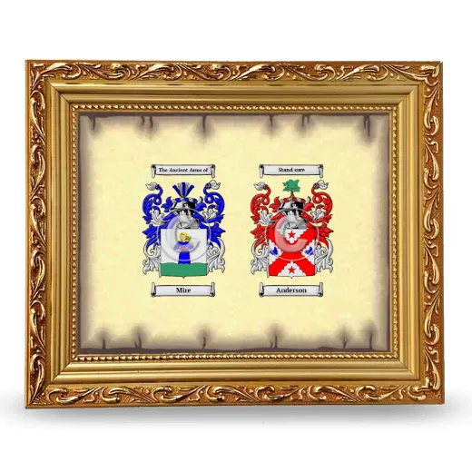 Anniversary Framed - Gold