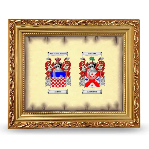 Anniversary Framed - Gold