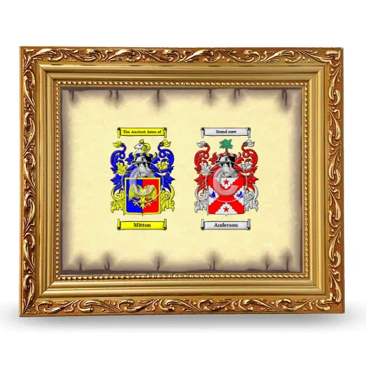 Anniversary Framed - Gold