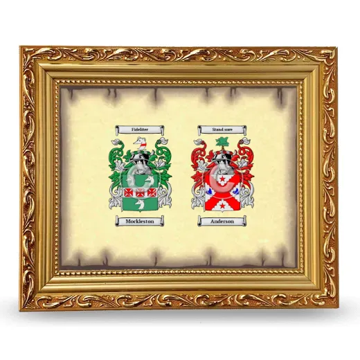 Anniversary Framed - Gold