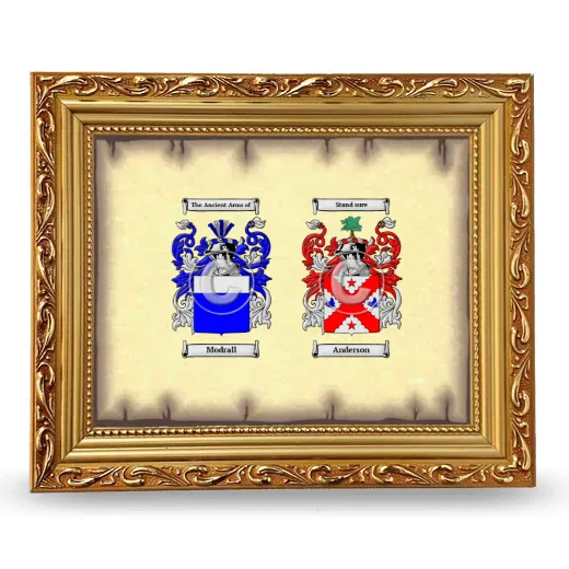 Anniversary Framed - Gold