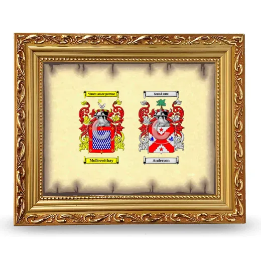 Anniversary Framed - Gold